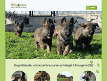 Tablet Screenshot of dogattitude06.fr